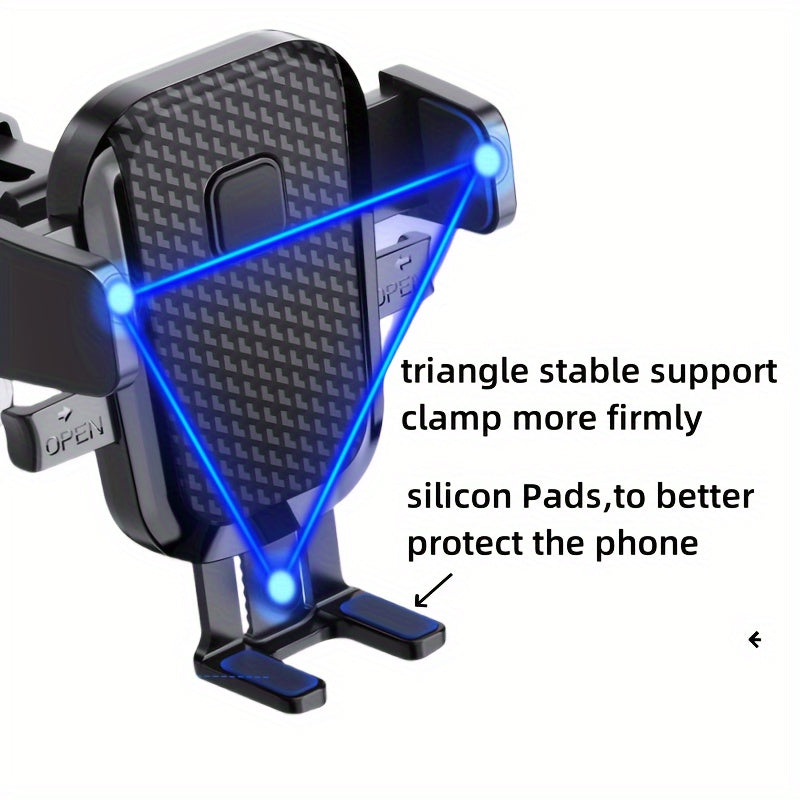 Universal 360° Rotating Car Phone Holder – Adjustable Dashboard & Windshield Mount for All Smartphones | Clarnex