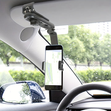 Universal Rotatable Car Phone Holder – 360° Adjustable Dashboard & Windshield Mount for All Smartphones | Clarnex