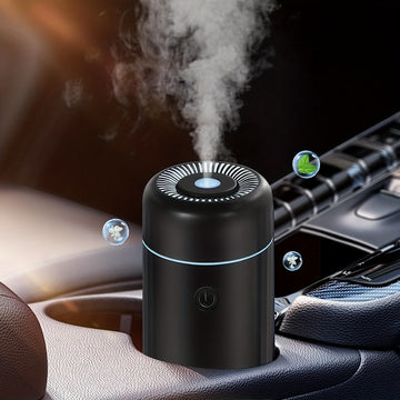 Mini Portable USB Car Diffuser – Ultrasonic Cool Mist Humidifier & Aroma Essential Oil Atomizer | Clarnex