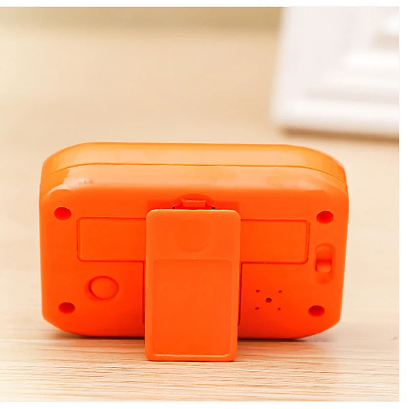 Mini Electronic Alarm Clock – Compact Digital Travel Clock with Battery Power & Clear Display | Clarnex