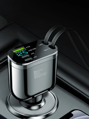 One-to-five car charger