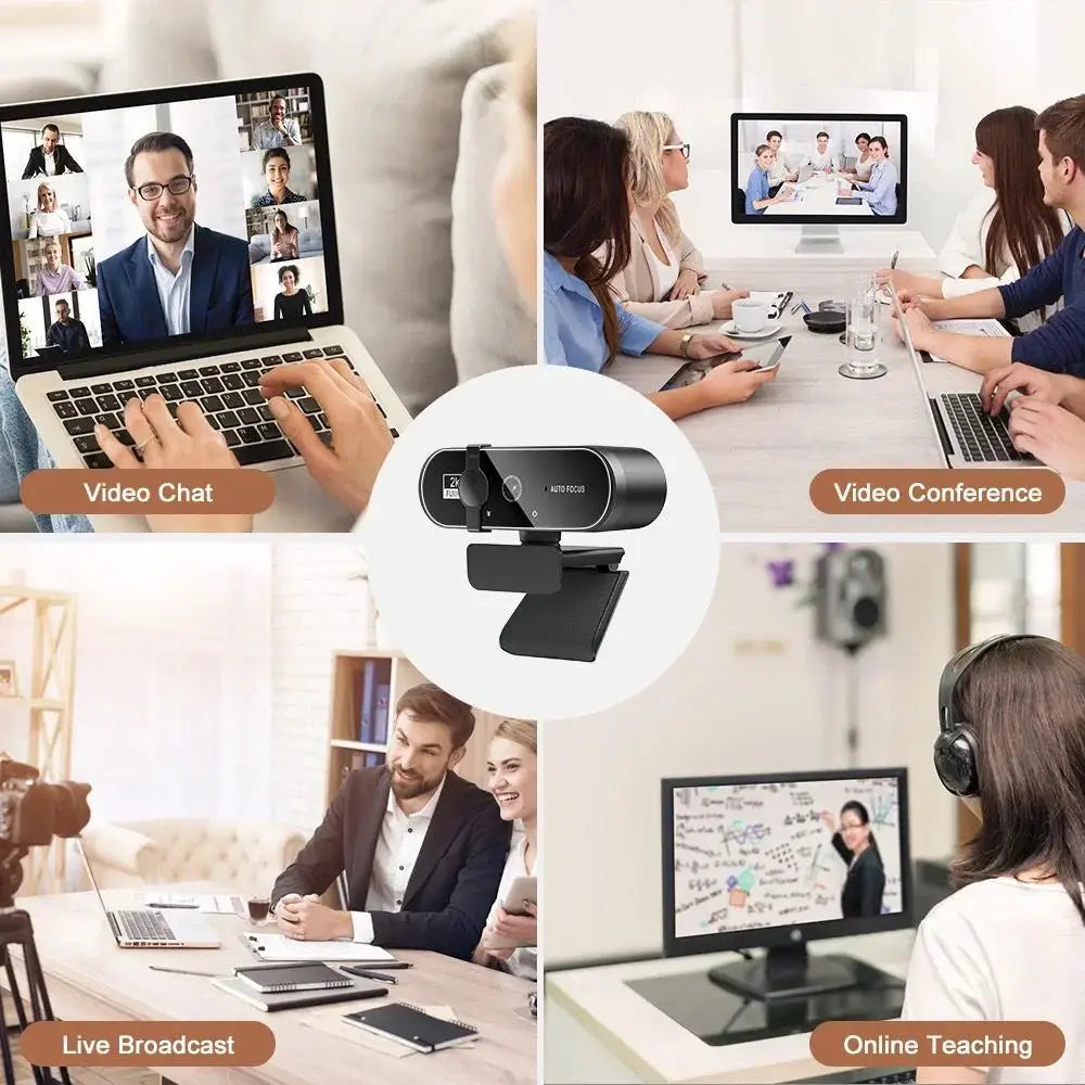 4K Webcam Video Camera