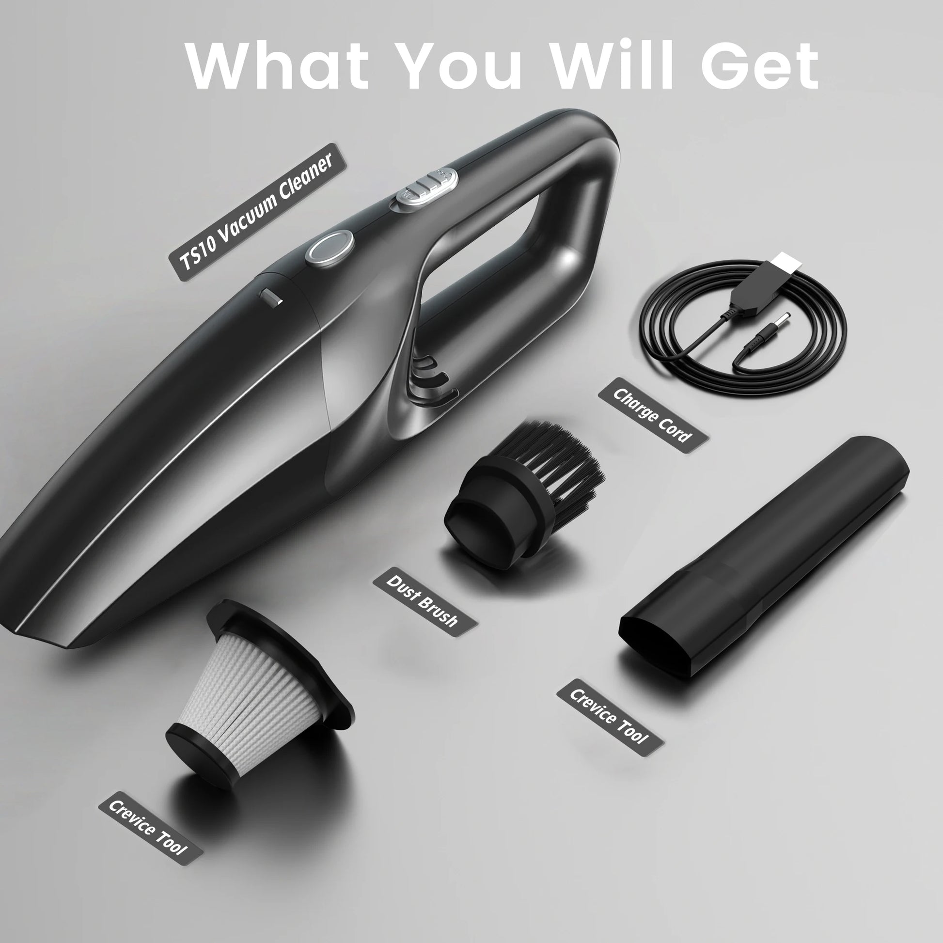 Mini Car Vacuum Cleaner - Clarnex