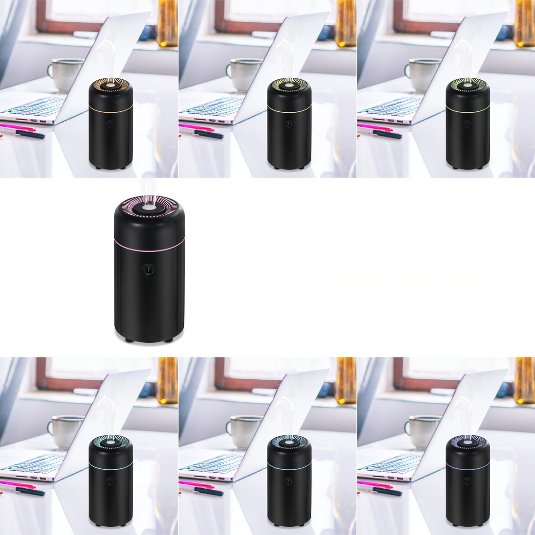 Mini Portable USB Car Diffuser – Ultrasonic Cool Mist Humidifier & Aroma Essential Oil Atomizer | Clarnex